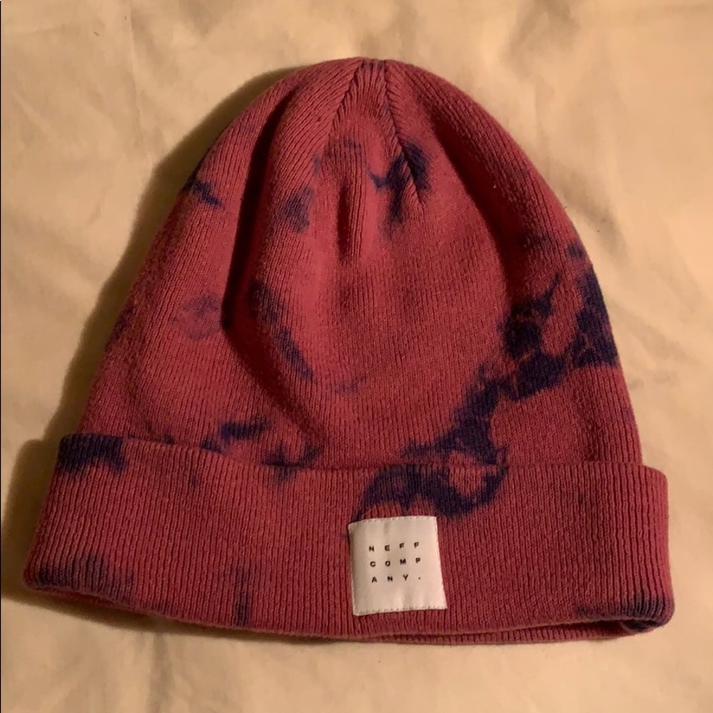 Neff tie dye beanie